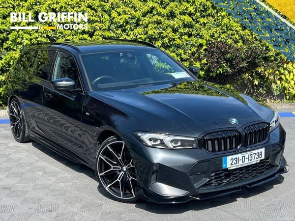 BMW 3-Series Estate, Diesel, 2023, Black
