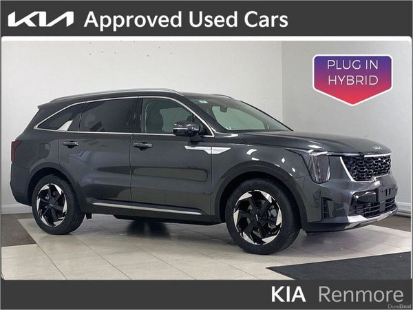 Kia Sorento SUV, Petrol Plug-in Hybrid, 2026, Grey