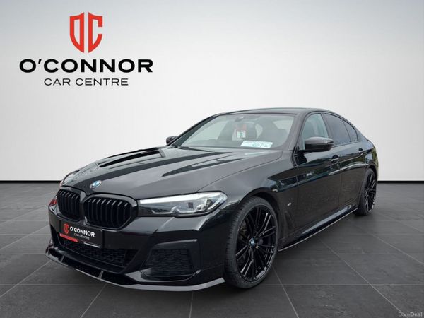 BMW 5-Series Saloon, Petrol, 2022, Black