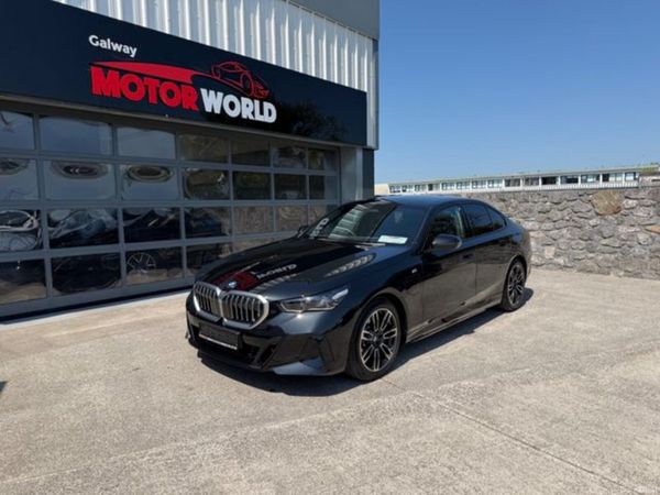 BMW 5-Series Saloon, Petrol Plug-in Hybrid, 2025, Black