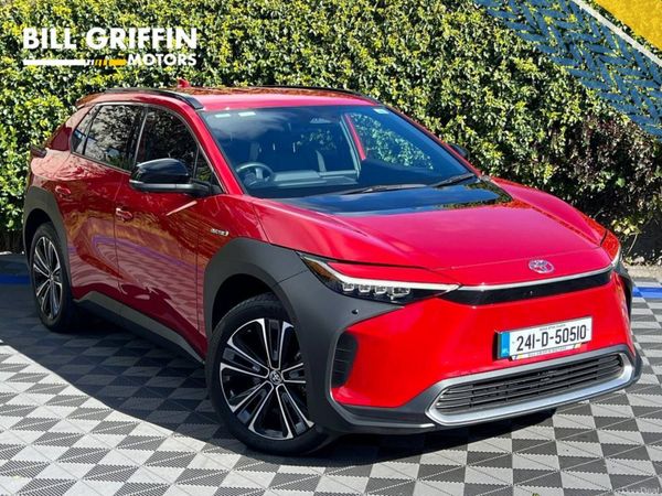 Toyota bZ4X SUV, Electric, 2024, Red