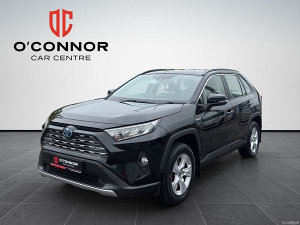 Toyota RAV4 Estate, Petrol Hybrid, 2022, Black