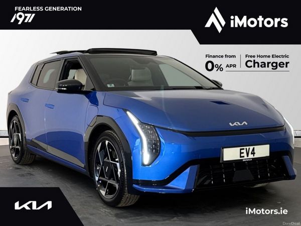 Kia EV4 Hatchback, Electric, 2026, Blue