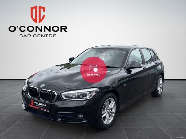 BMW 1-Series Hatchback, Diesel, 2017, Black