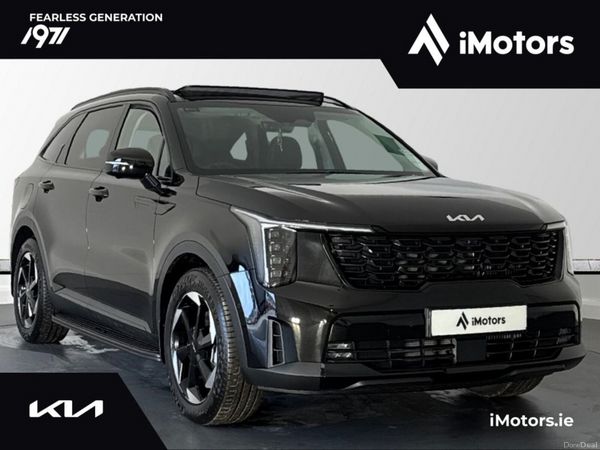 Kia Sorento SUV, Petrol Plug-in Hybrid, 2026, Black