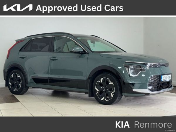Kia Niro MPV, Electric, 2023, Green