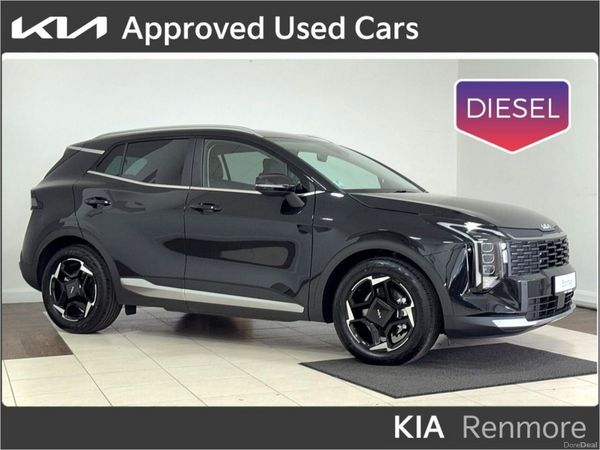 Kia Sportage SUV, Diesel, 2026, Black
