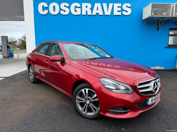 Mercedes-Benz E-Class Saloon, Diesel, 2015, Red