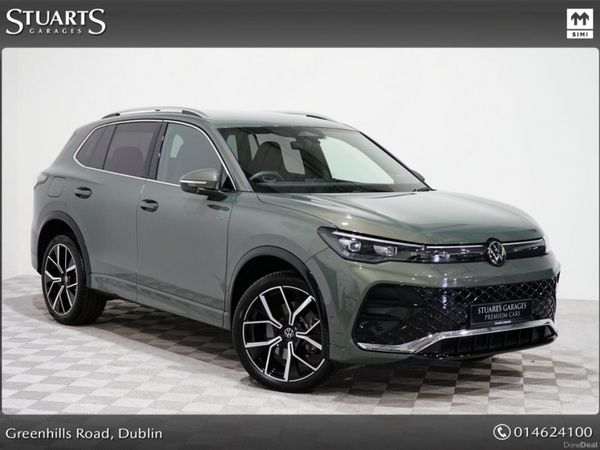Volkswagen Tiguan Estate, Petrol Plug-in Hybrid, 2025, Green