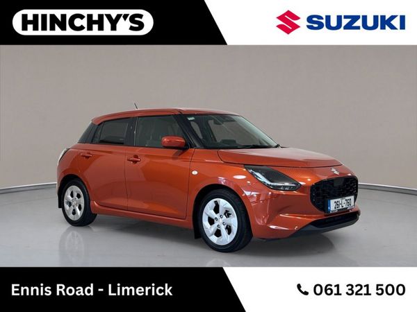 Suzuki Swift Hatchback, Petrol Hybrid, 2026, Orange