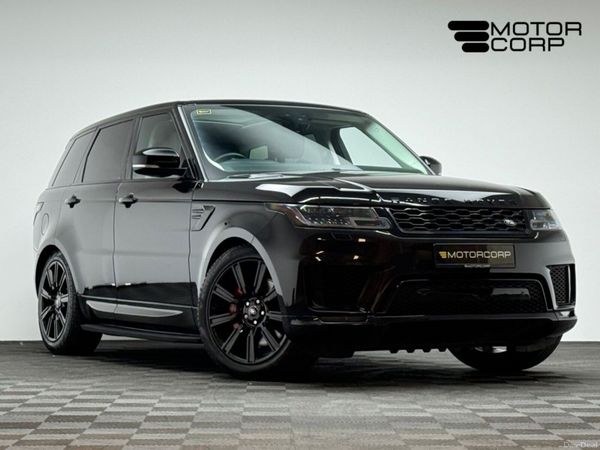 Land Rover Range Rover Sport SUV, Petrol Plug-in Hybrid, 2022, Black