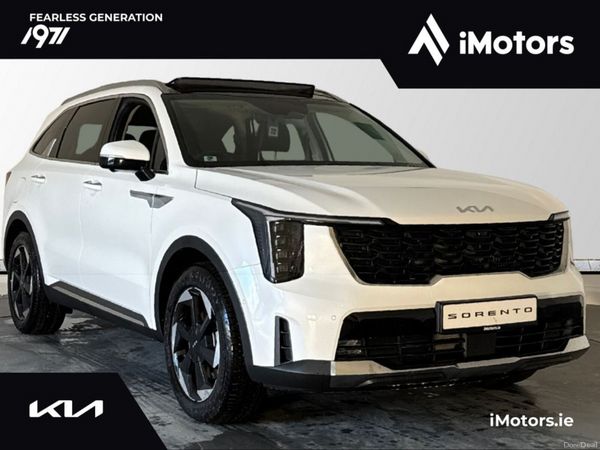 Kia Sorento SUV, Petrol Plug-in Hybrid, 2026, White