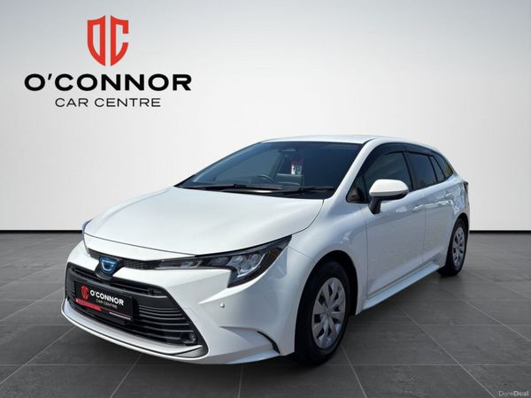 Toyota Corolla Estate, Petrol Hybrid, 2023, White