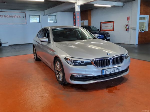 BMW 5-Series Saloon, Diesel, 2017, Silver