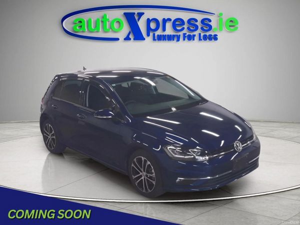 Volkswagen Golf Hatchback, Petrol, 2019, Blue