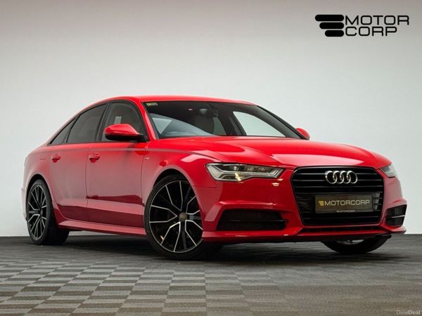 Audi A6 Saloon, Diesel, 2015, Red