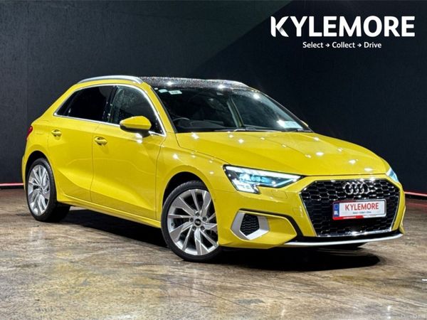 Audi A3 Hatchback, Petrol, 2021, Yellow