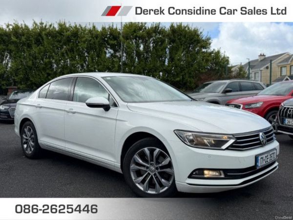 Volkswagen Passat Saloon, Diesel, 2017, White