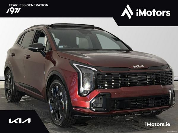 Kia Sportage SUV, Petrol Hybrid, 2026, Red