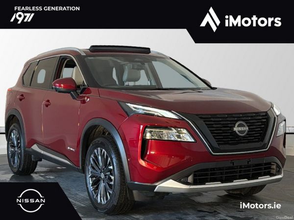 Nissan X-Trail SUV, Petrol Hybrid, 2026, Red