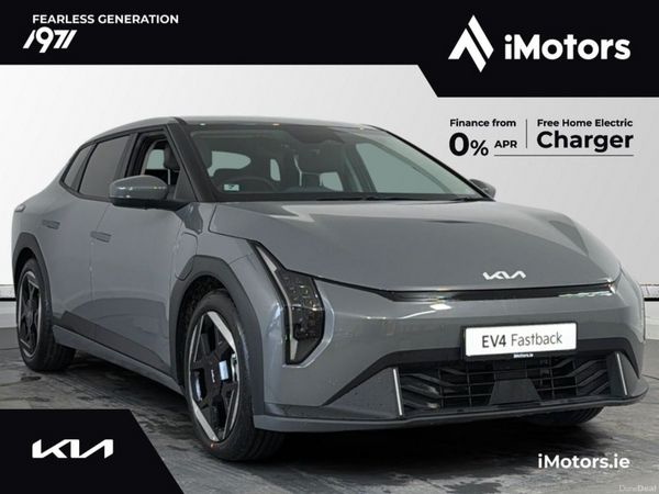 Kia EV4 Saloon, Electric, 2026, Grey