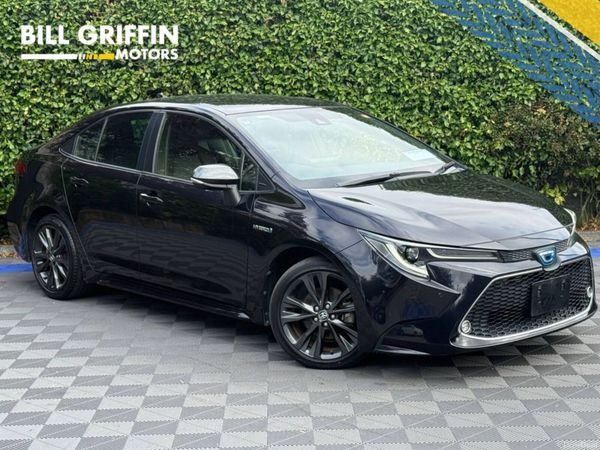 Toyota Corolla Saloon, Petrol Hybrid, 2020, Black