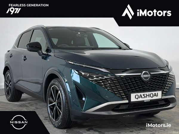 Nissan Qashqai SUV, Petrol Hybrid, 2026, Green