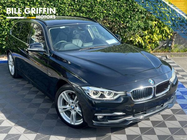 BMW 3-Series Estate, Diesel, 2018, Black