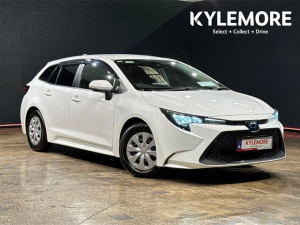 Toyota Corolla Estate, Petrol Hybrid, 2022, White