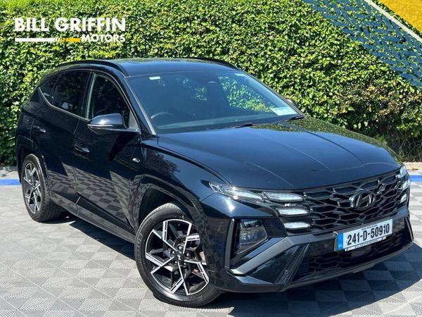 Hyundai Tucson SUV, Petrol Plug-in Hybrid, 2024, Black