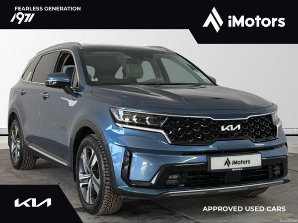 Kia Sorento MPV, Petrol Plug-in Hybrid, 2023, Blue