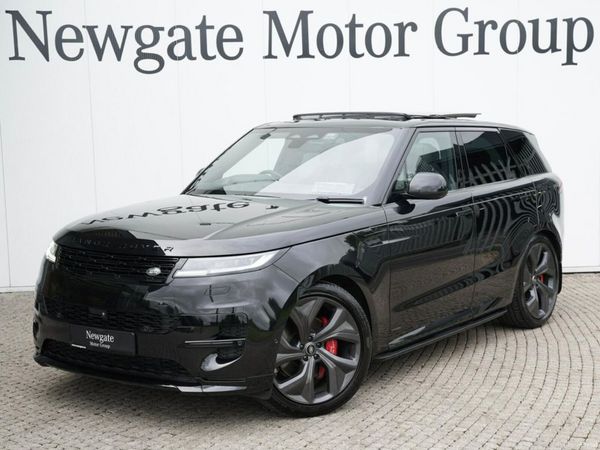 Land Rover Range Rover Sport SUV, Petrol Plug-in Hybrid, 2025, Black