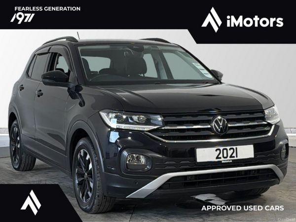 Volkswagen T-Cross SUV, Petrol, 2021, Black