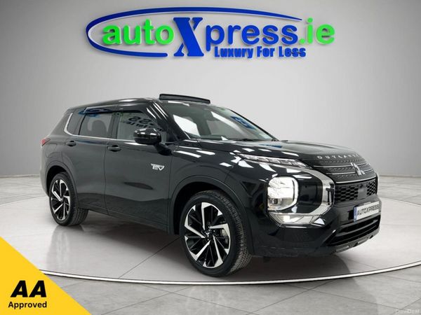 Mitsubishi Outlander SUV, Petrol Plug-in Hybrid, 2023, Black
