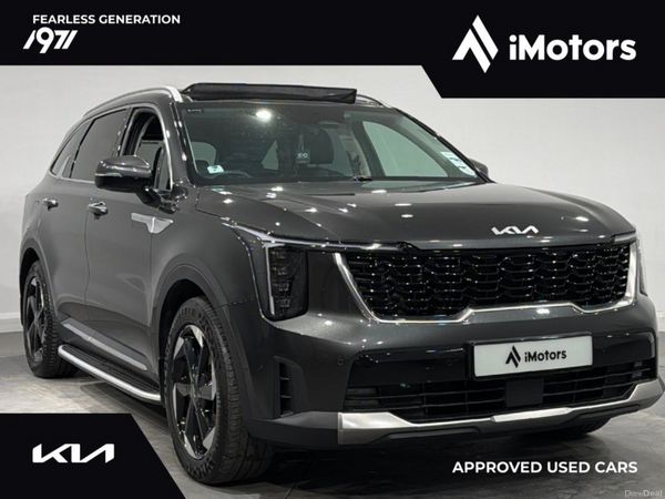 Kia Sorento SUV, Petrol Plug-in Hybrid, 2025, Grey