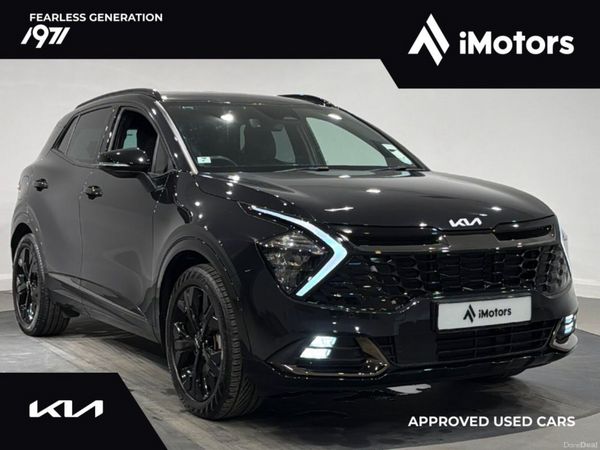 Kia Sportage SUV, Petrol Hybrid, 2025, Black