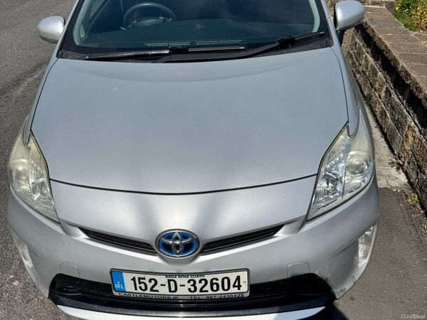 Toyota Prius Hatchback, Petrol Hybrid, 2015, Silver