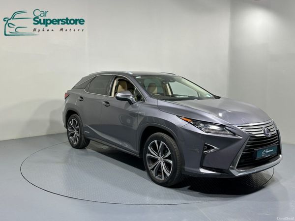 Lexus RX SUV, Petrol Hybrid, 2017, Grey