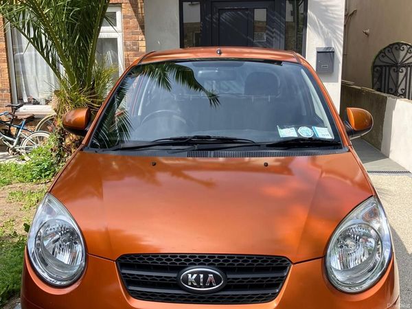 Kia Picanto Hatchback, Petrol, 2009, Orange