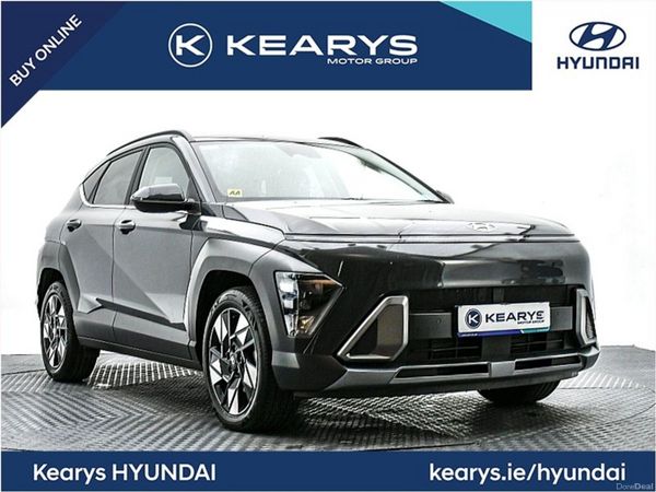 Hyundai KONA SUV, Petrol Hybrid, 2024, Grey