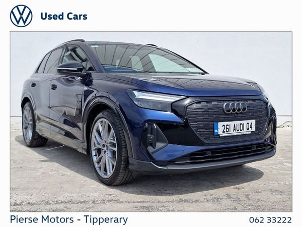 Audi Q4 e-tron SUV, Electric, 2026, Blue