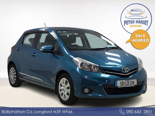 Toyota Yaris Hatchback, Petrol, 2013, Green