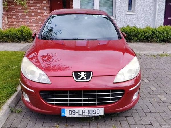 Peugeot 407 Saloon, Diesel, 2009, Red