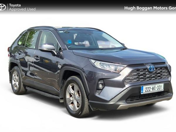 Toyota RAV4 SUV, Petrol Hybrid, 2022, Grey