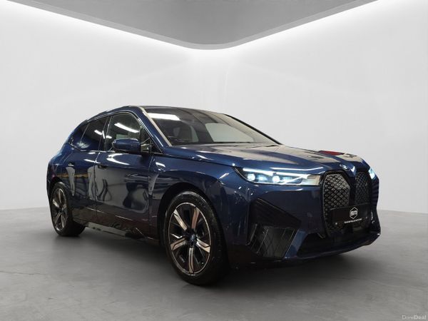 BMW iX SUV, Electric, 2023, Blue