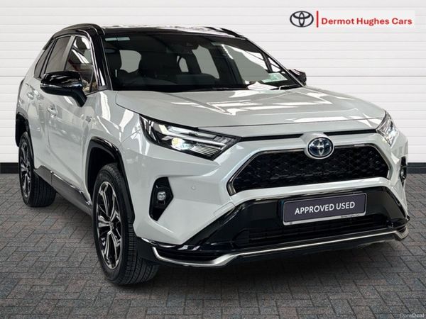 Toyota RAV4 Estate, Petrol Plug-in Hybrid, 2025, White