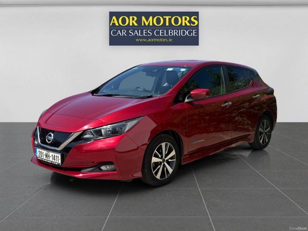 Nissan Leaf Hatchback, Electric, 2020, Red