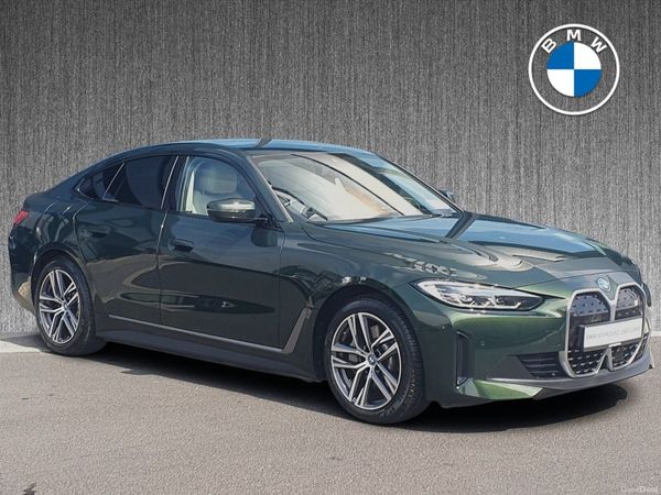 BMW i4 Hatchback, Electric, 2023, Green