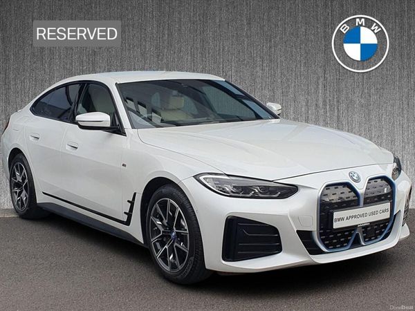 BMW i4 Hatchback, Electric, 2022, White
