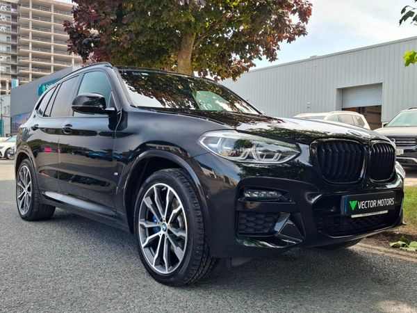 BMW X3 SUV, Petrol Plug-in Hybrid, 2021, Black